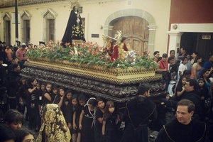 Procession in Antigua, Guatemala