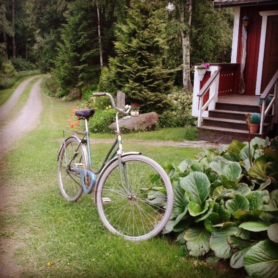 Bike, summer, Kokemäki, Finland