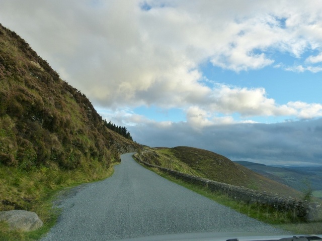 Mountain road Wicklow