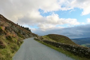 Mountain road Wicklow