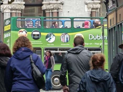 Hop-on hop-off bus Dublin