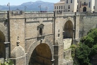 The new bridge of Ronda, Spain.