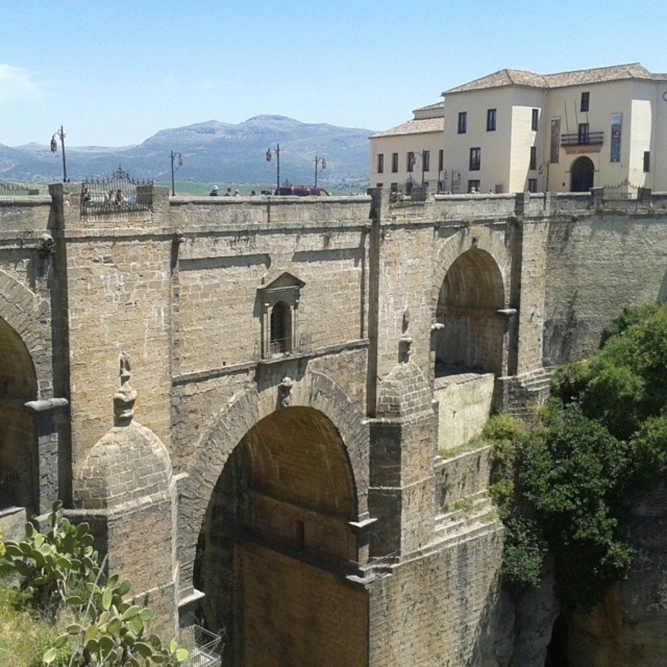 The new bridge of Ronda, Spain.