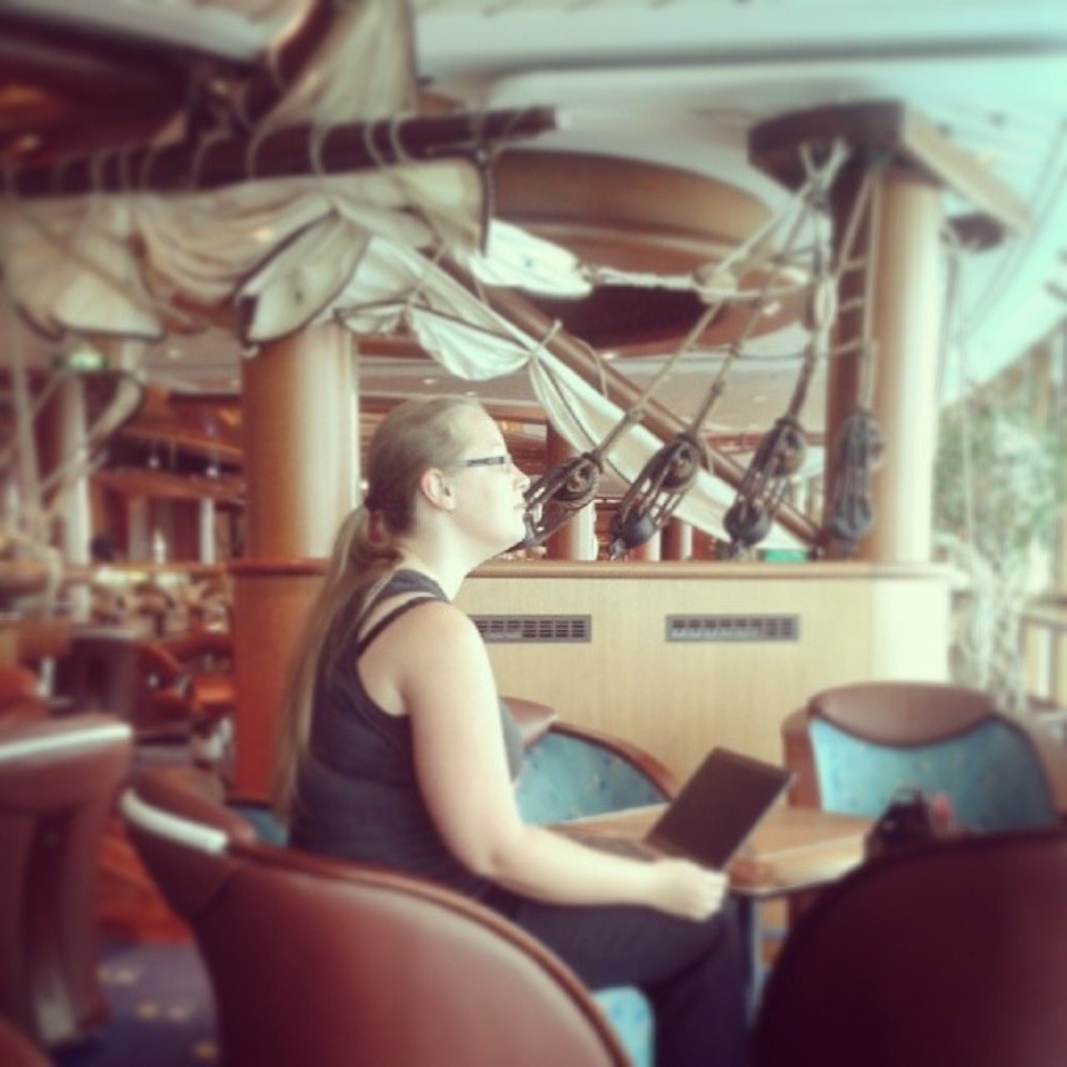 Digital nomad cruise ship