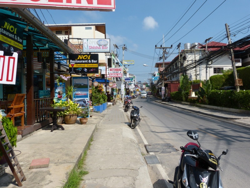Street view, Chaweng, Koh Samui
