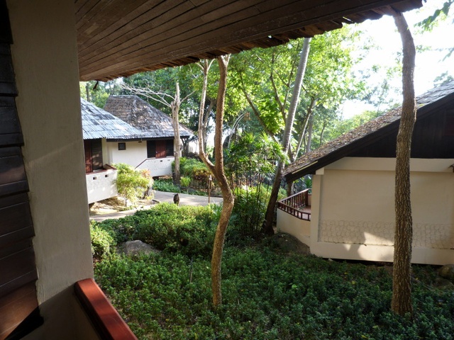 View from a bungalow at Baan Hin Sai Ko Samui