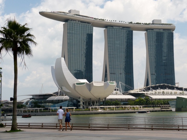 Marina Bay Sands towers, Singapore