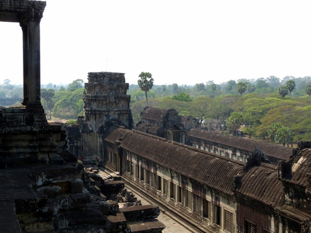 View from the Angkor Wat.