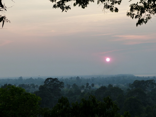 Sunset over Angkor