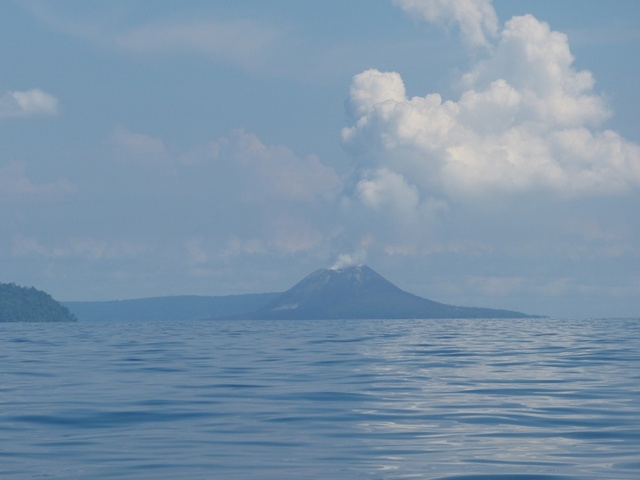 Krakatau volcano, Indonesia