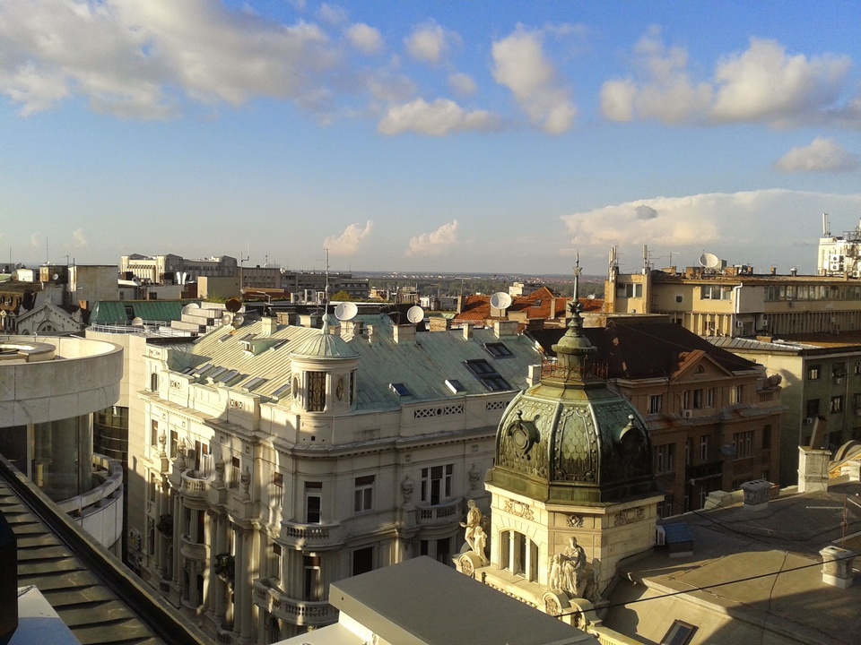 Belgrade rooftops