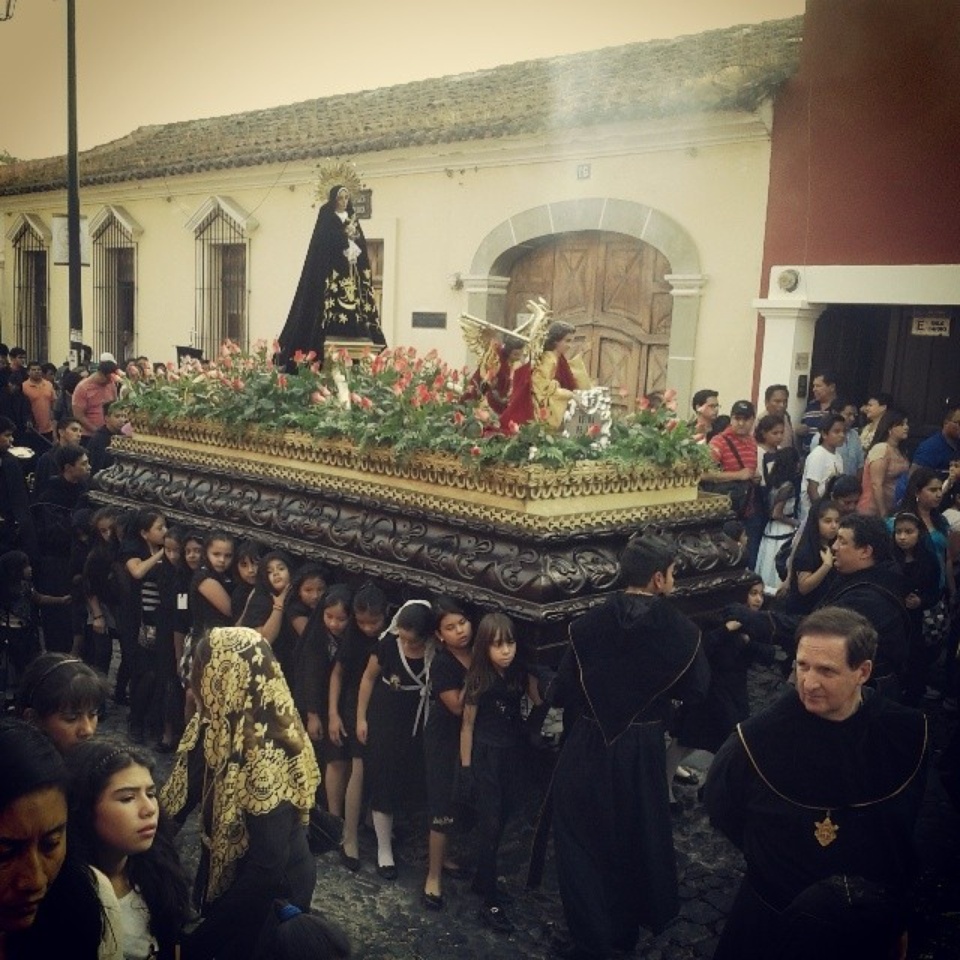 Procession in Antigua, Guatemala