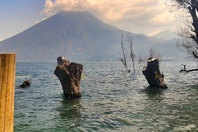 Volcano, San Marcos, Lake Atitlan, Guatemala