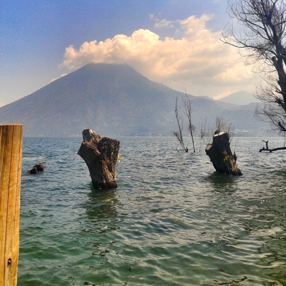 Volcano, San Marcos, Lake Atitlan, Guatemala
