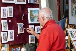 paris, montmartre, artist